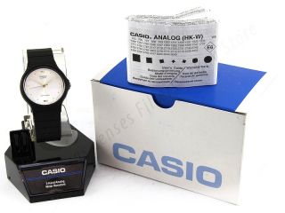 New Casio MQ76 7A White Dial Resin Mens Casual Dress Watch 30M WR