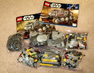 Lego Star Wars Set Clone Turbo Tank 8098 Complete with Minifigs 1141