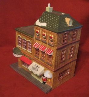 lema x dickensvale collectible s porcelain lighted house with toy