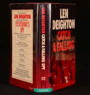 1976 Catch A Falling Spy by Len Deighton First American Edition