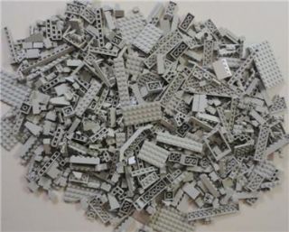 Lego Classic Grey Huge 750 PC Lot Space Star Wars Gray Bricks Plates
