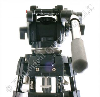 516 Pro Video Fluid Head w/ 3192 Pro Camera Support Legs Tripod Bogen