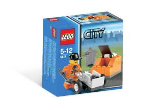 New Lego City Public Works 5611 Includes Minifiure