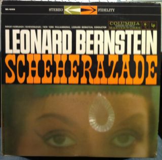 Leonard Bernstein Scheherazade LP 6i MS 6069 VG