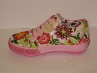 Lelli Kelly Ibisco Pink Fantacy Lace Up Shoe LK8141 New
