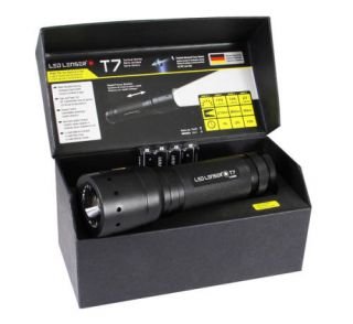 Black T7 175 Lumens Flashlight Dynamic Switch in Box LED Lenser 880006