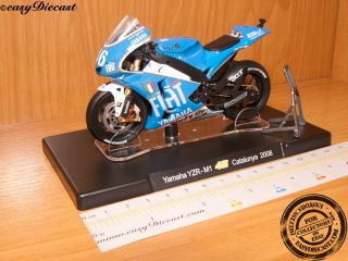 Yamaha YZR M1 1 18 Valentino Rossi Moto GP Catalunya08