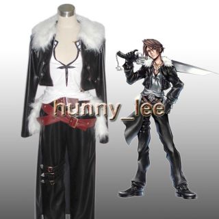 Final Fantasy VIII Squall Leonhart Cosplay Costume Custom Made