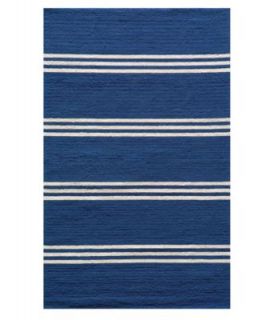 Seasons Collection South Padre Blue Cream 2 3 x 7 10 Runner