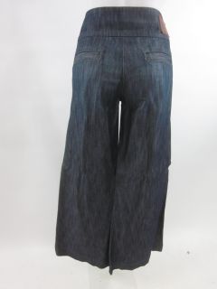Level 99 Blue Cotton Denim Button Trousers Jeans Sz 28