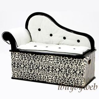 Levels of Discovery Kids Wild Side Toy Box Bench Seat