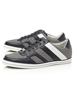 Hugo Boss Quilted lace sneaker Navy   