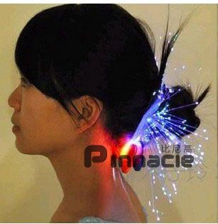Clip on Hair Light Lights Up Extensions Extension Fashion Party