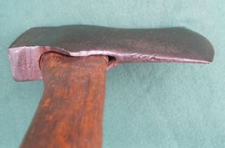 RARE Antique Primitive Lewistown Pennsylvania Mann Edge Tool Co Axe AX