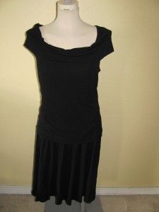 Lida BADAY Black 2 Piece Skirt Outfit Size Large