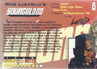Rob Liefelds Youngblood SEALED and No Wizard Card