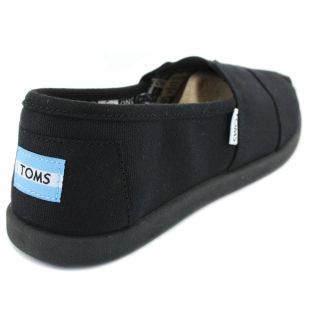 Toms K 91C10 Classic Kids Slipons Shoes Black