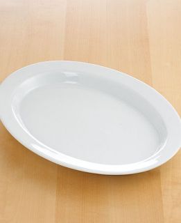 The Cellar Whiteware Oval Platter, 16 x 12   Casual Dinnerware