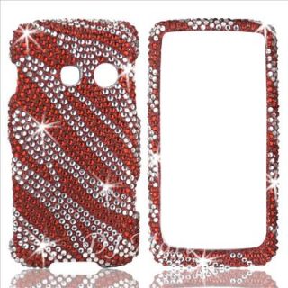 LG LN510 Rumor Touch Diamond Bling Phone Case Cover