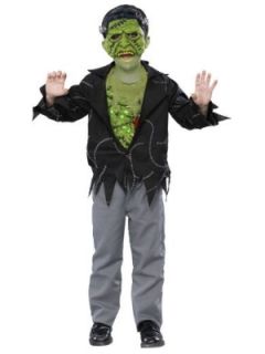 Kids Light Up Frankenstein Costume Mask