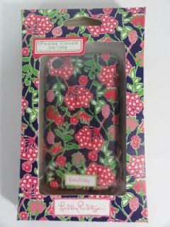 Lilly Pulitzer iPhone 3G 3GS Navy Bloomers Mobile Cell Phone Cover