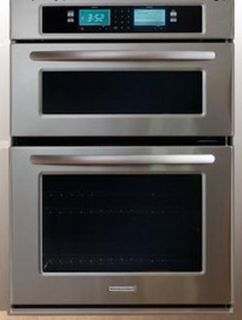 KitchenAid KEHU309SSS 30 Combo Wall Oven Microwave