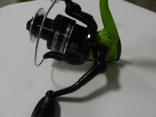 Prototype Bass Pro Shops VIPER Spinning Fishing reel 10BB VP40C Lime