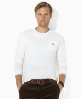 Polo Ralph Lauren T Shirt, Classic Fit Pocket Crew Neck Tee