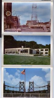 IL Davenport Rock Island Moline Postcard Folder Illinois IA Iowa 13