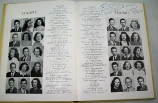 Vintage Lincolnton High School 1949 Pine Burr Annual Yearbook
