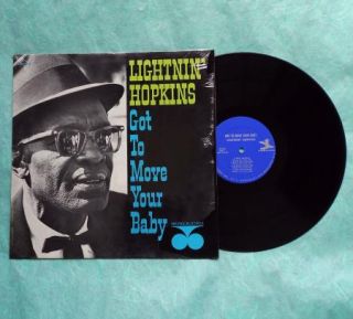 Lightnin Hopkins got to Move Your Baby 1964 RVG Prestige Bluesville