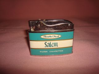 Vintage Salem Menthol Lights Cigarette Lighter by Modern Made in Japan