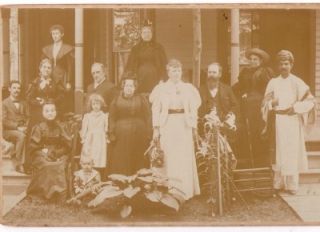 Lily Dale Spiritualist Assembly Historical Group Photo Mediums Gandhi