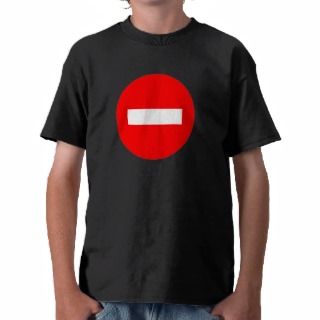 STOP Sign Products & Designs T shirts