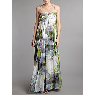 £ 76 00 was £ 190 00 js collections long floral print dress