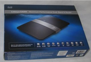 Linksys E4200 Maximum Performance Dual Band N Router Wireless