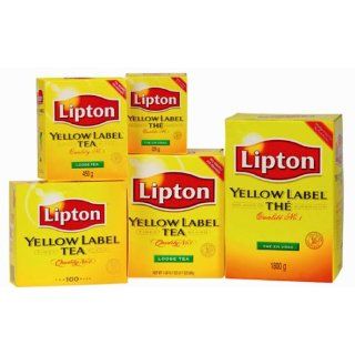 Lipton Yellow Label Tea Bags 3 Boxes 300 Tea Bags Special Economic