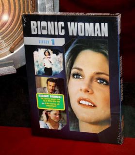 Fembot Box Bionic Woman Lindsay Wagner Signed UACC DVD