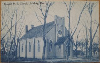 1910 PC Swedish Methodist Episcopal Church Lindsborg KS