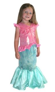 Little Adventures Magical Mermaid Ariel Dress Up Halloween Costume New