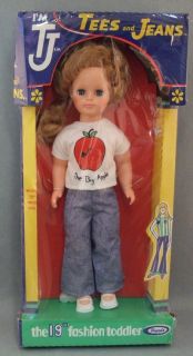 Big Apple Doll New York 1973 TJ Box Uneeda J708 TJ