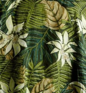 Natural Exchange Alexander Lloyd Flowers Leaves Hawaiian Shirt 2XLT
