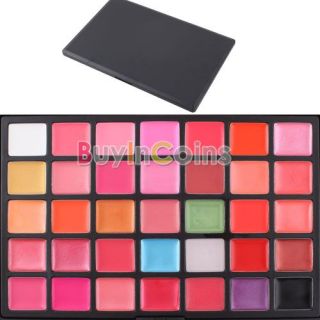 35 Color Lips Gloss Lipsticks Makeup Cosmetics Palette