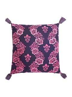 Pied a Terre Pink floral sequin cushion   