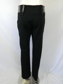 New Lisa HO Womens Black Ponte Pants Sz 10 RRP $399