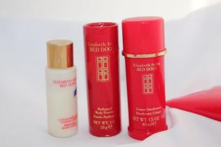 Elizabeth Arden Red Door Perfume Deodorant Cream Powder