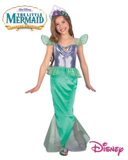 Little Mermaid Prestige Ariel Child Costume Small 4 6