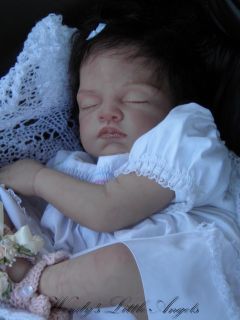 Lifelike Reborn Baby Girl Doll Created by Wendys Little Angels