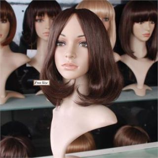 Classical women lady lovely big scalp full wig wigs,100% top quality