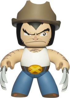 Mighty Muggs Logan Marvel Wolverine Vinyl Figure in Hand